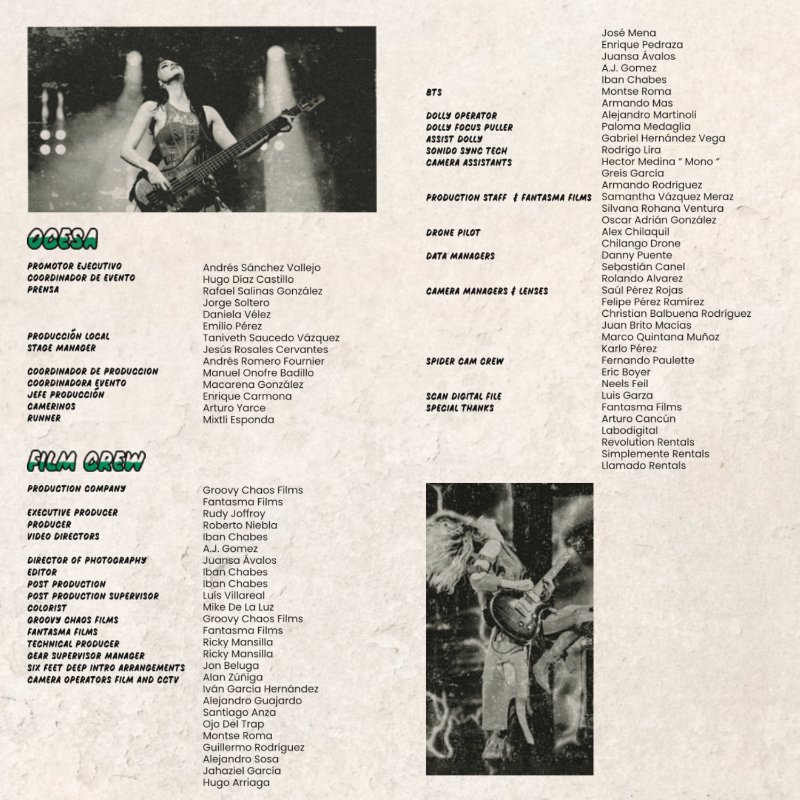 Live from Auditorio Nacional CD - The Warning — page 5