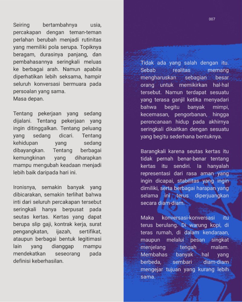 merajut asa pada rentetan abstaksi ekspektasi — page 8
