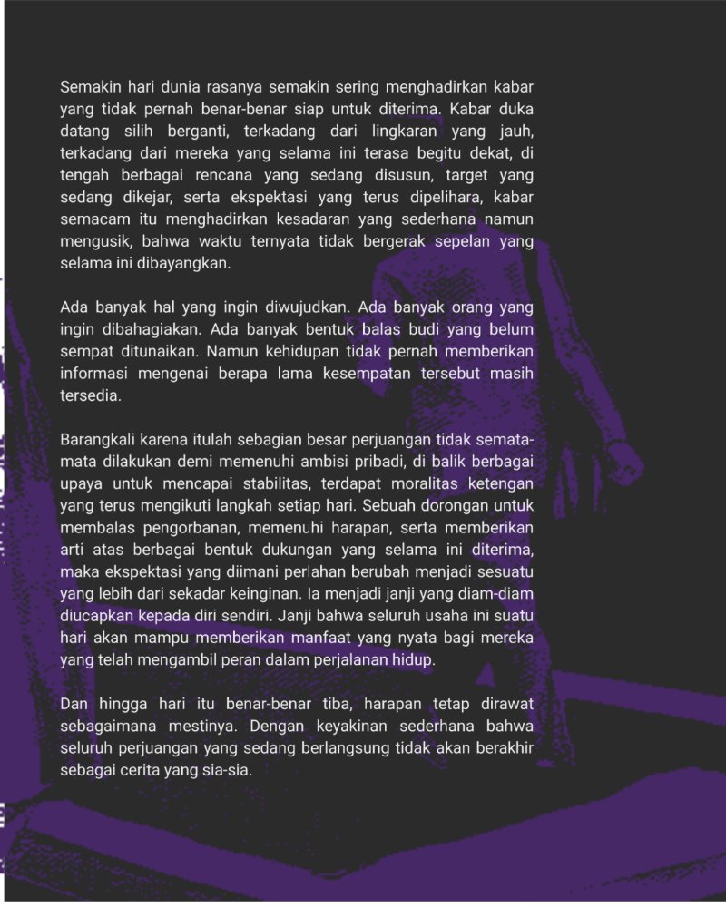 merajut asa pada rentetan abstaksi ekspektasi — page 10