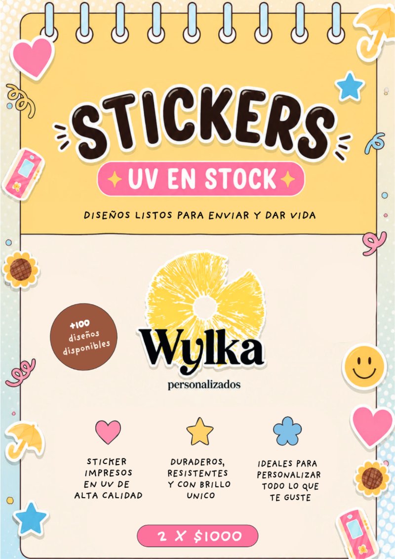 Wylka  Stickers en stock — page 1