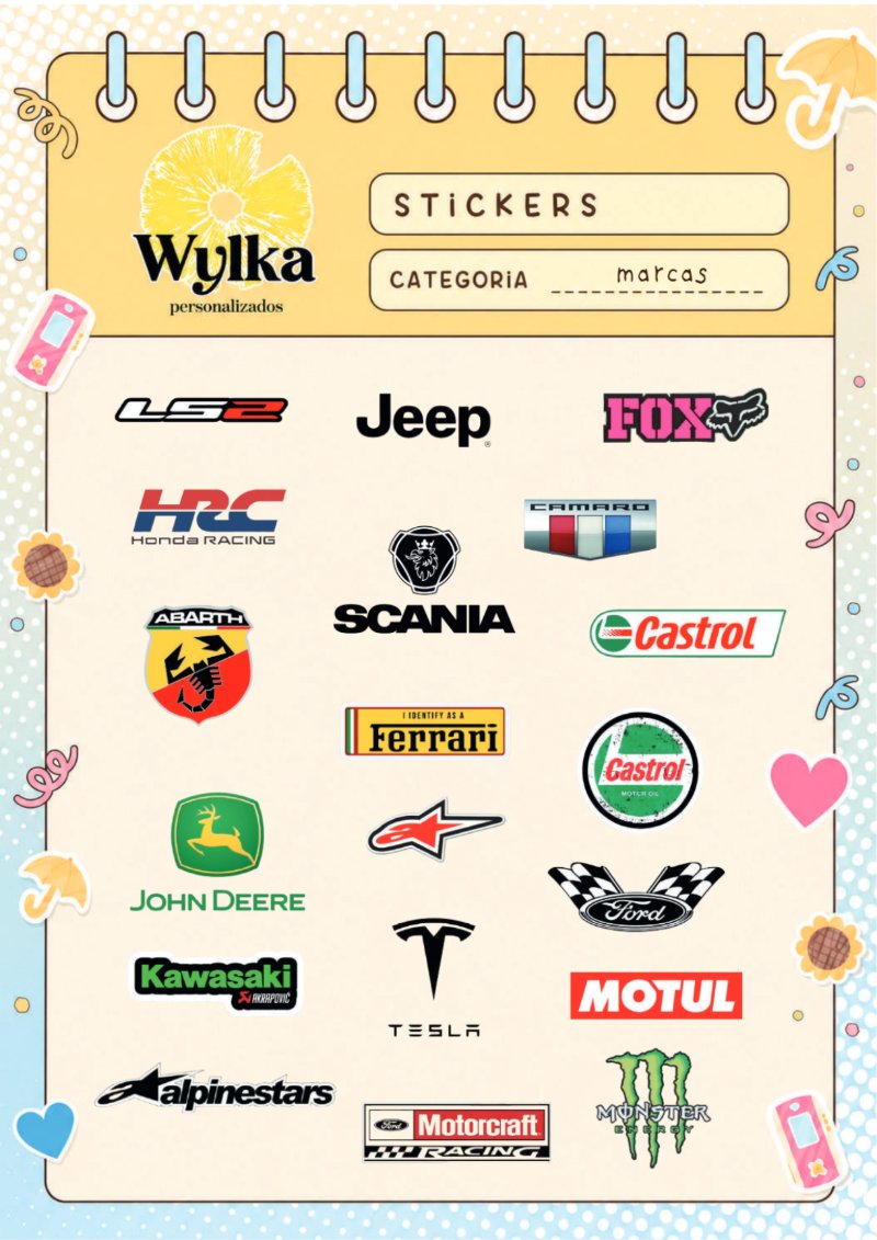 Wylka  Stickers en stock — page 20