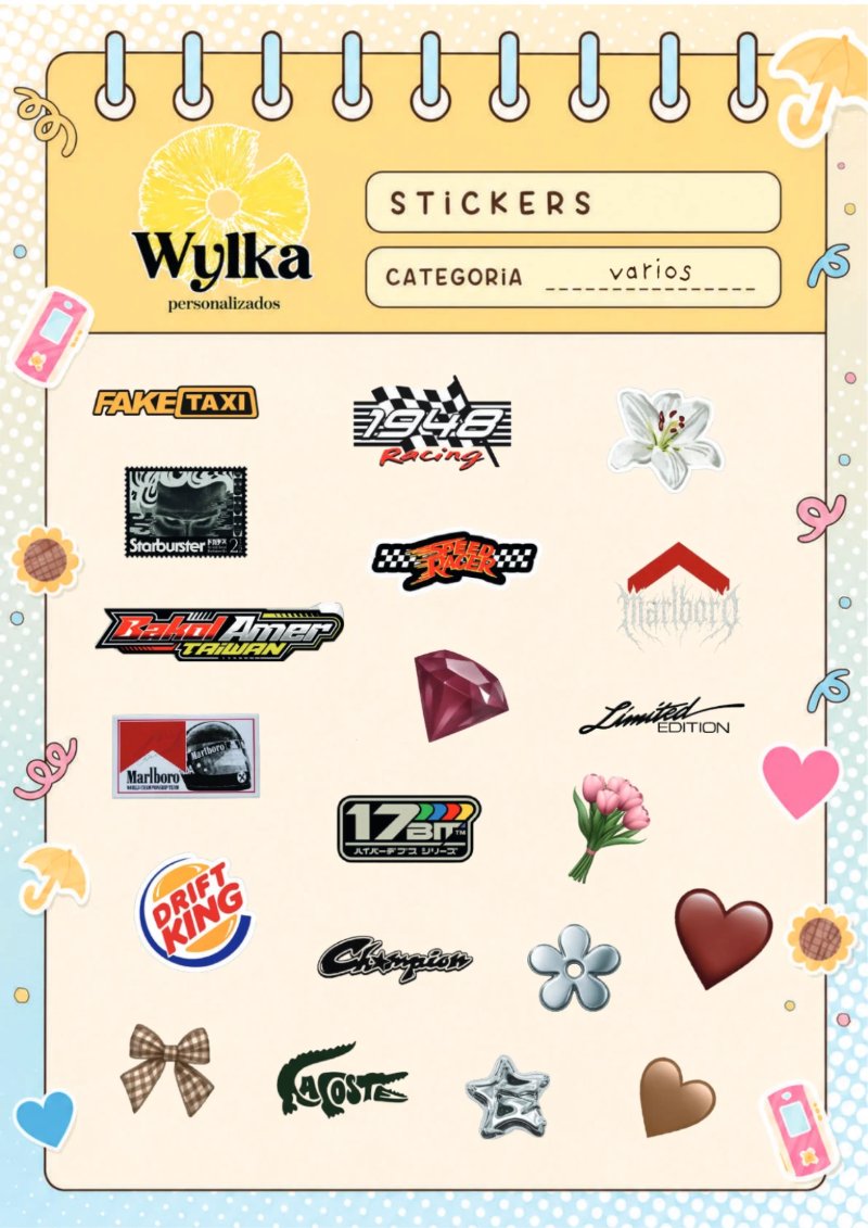Wylka  Stickers en stock — page 23