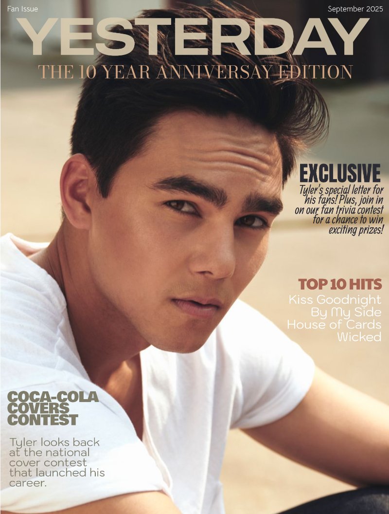 Yesterday 10 Year Anniversary Issue — page 1