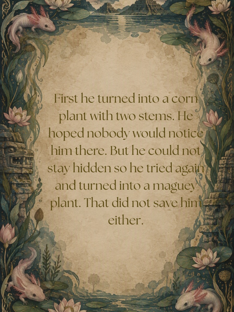 The legend of the Axolotl — page 4