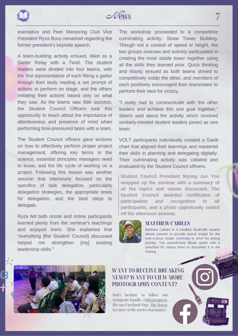 THE MOVER  Volume 3 Issue 2 (1) — page 12