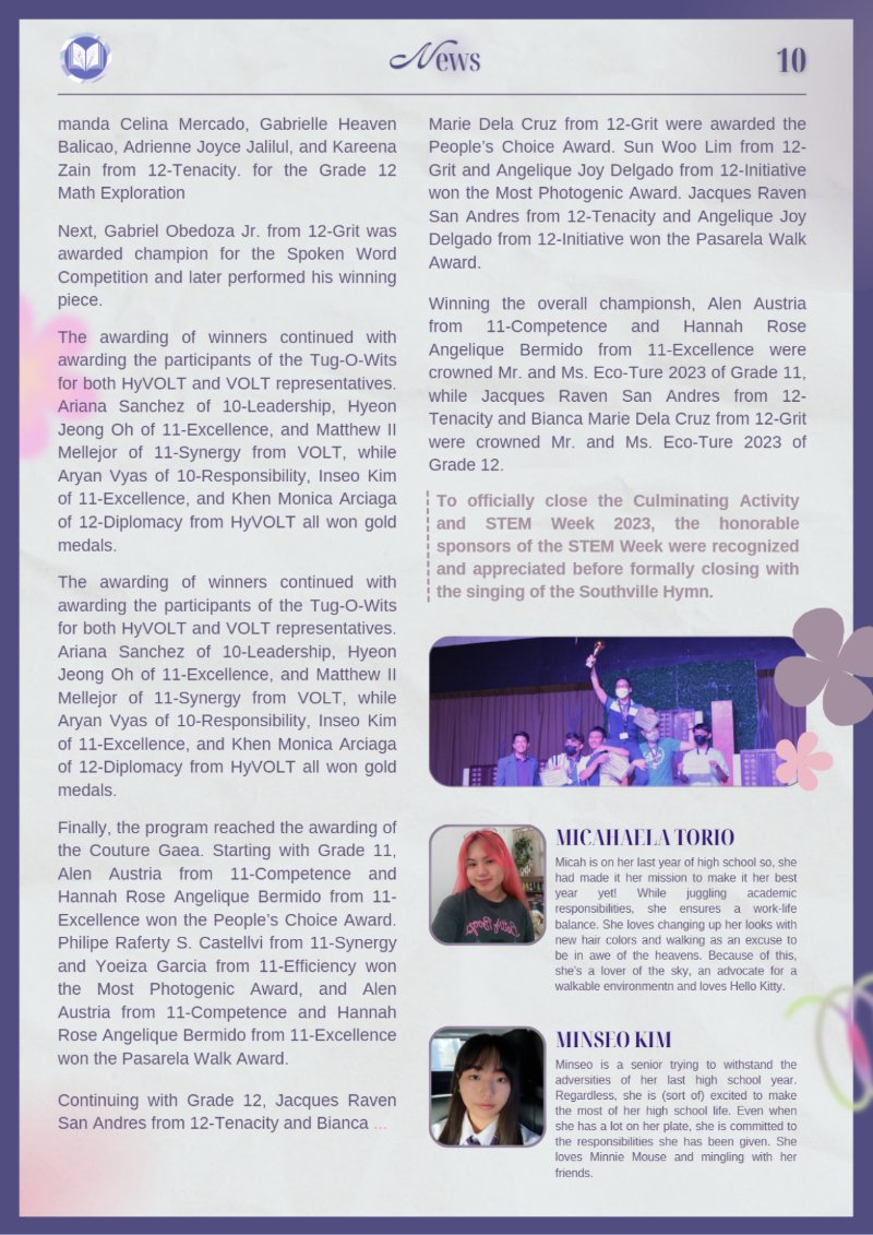 THE MOVER  Volume 3 Issue 2 (1) — page 15