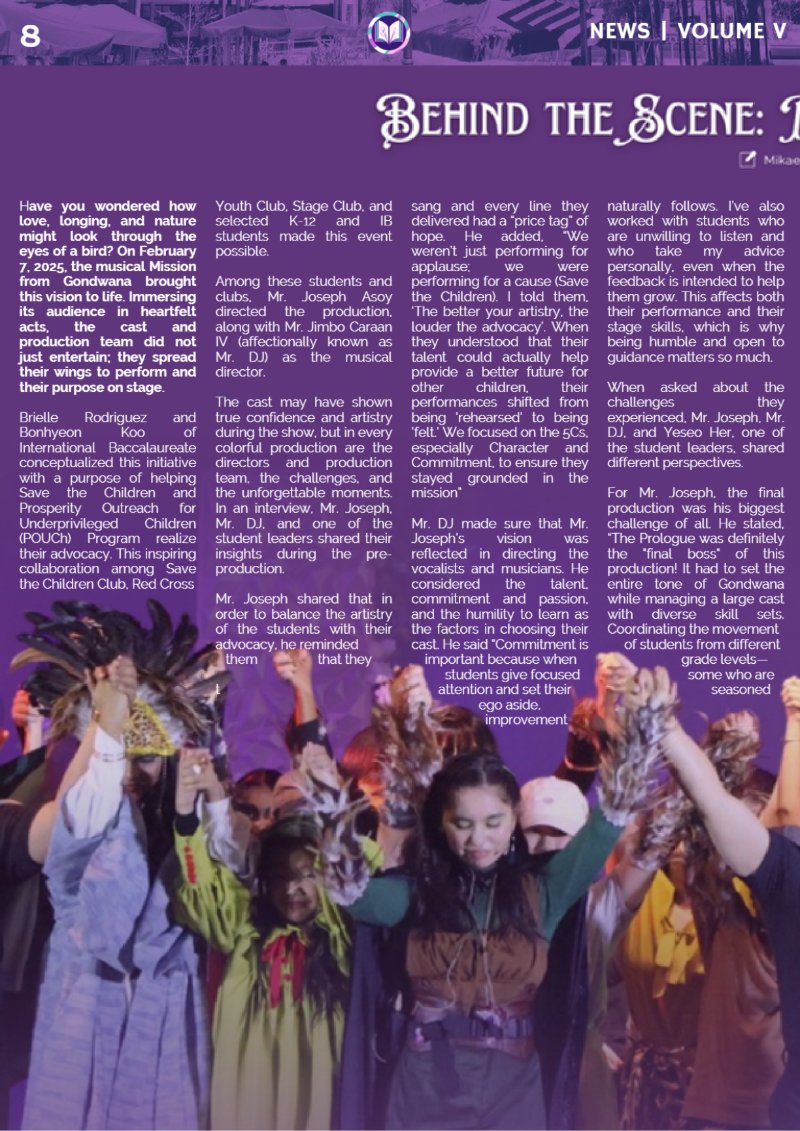 EDITED NEWSLETTER VOLUME 5  A.Y. 2024-2025 (3) — page 8