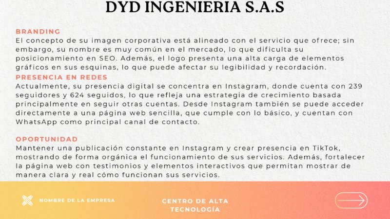 CENTRO DE ALTA TECNOLOGÍA — page 12