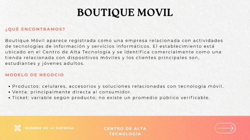 CENTRO DE ALTA TECNOLOGÍA — page 6