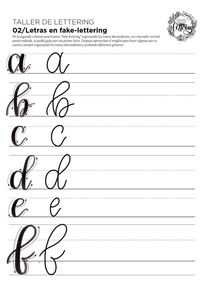 Cuaderno de Lettering — page 29