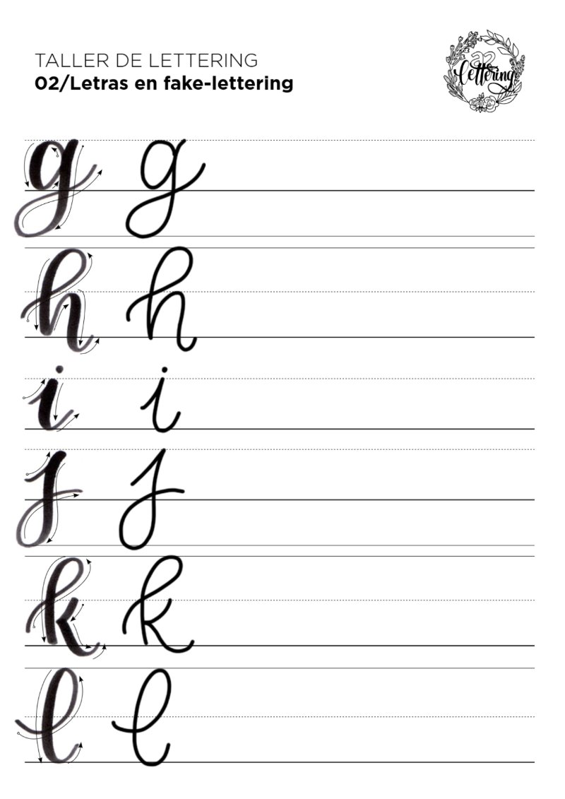 Cuaderno de Lettering — page 30