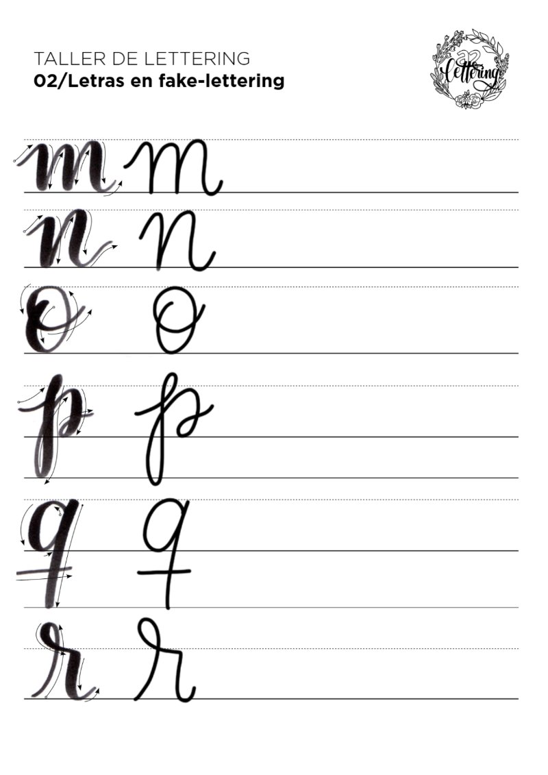 Cuaderno de Lettering — page 31