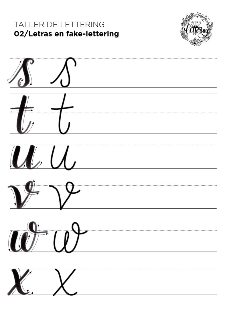 Cuaderno de Lettering — page 32