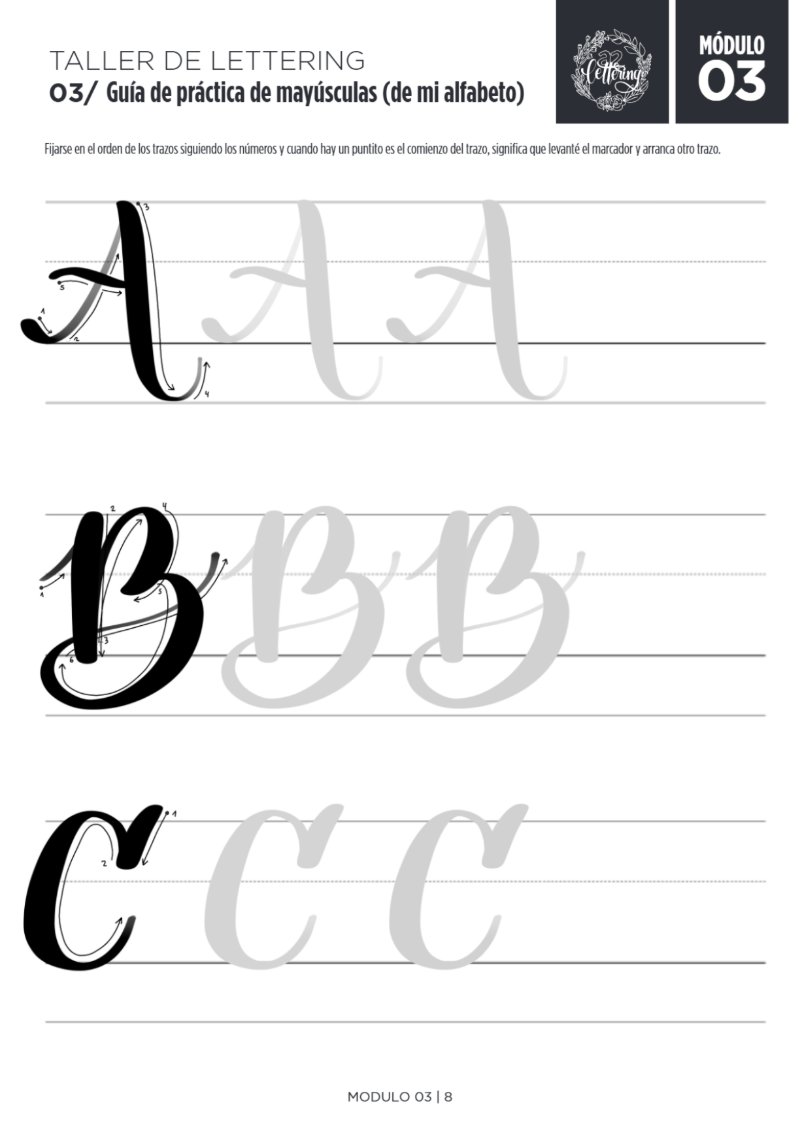 Cuaderno de Lettering — page 34