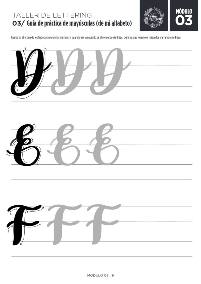 Cuaderno de Lettering — page 35