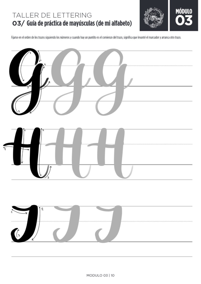 Cuaderno de Lettering — page 36