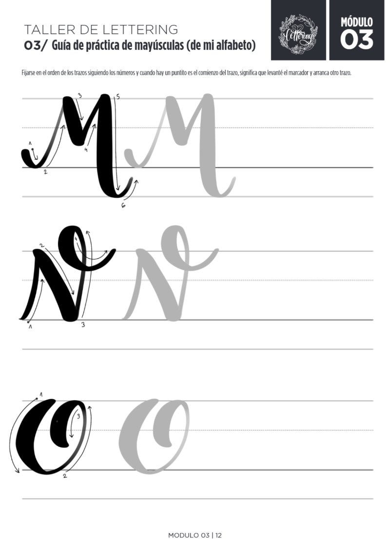 Cuaderno de Lettering — page 38