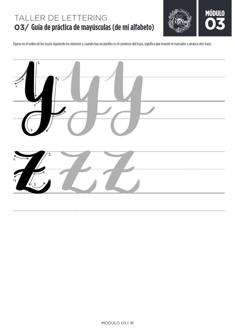 Cuaderno de Lettering — page 42