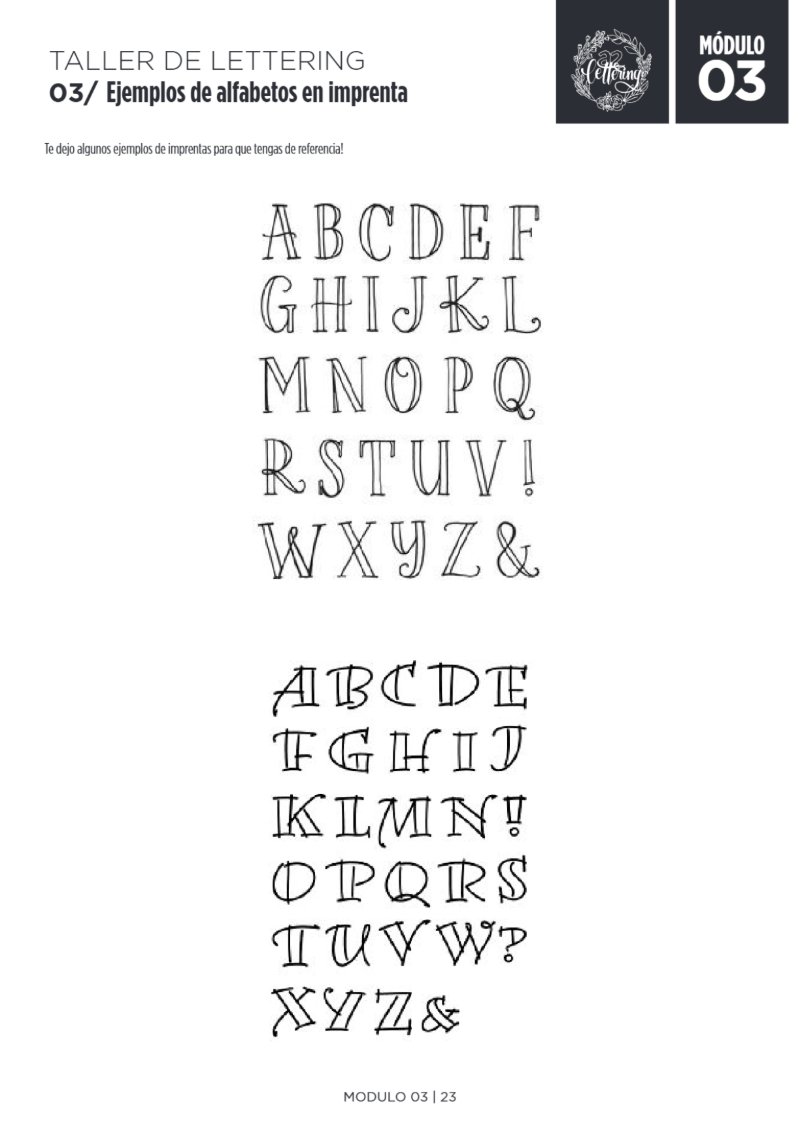 Cuaderno de Lettering — page 53