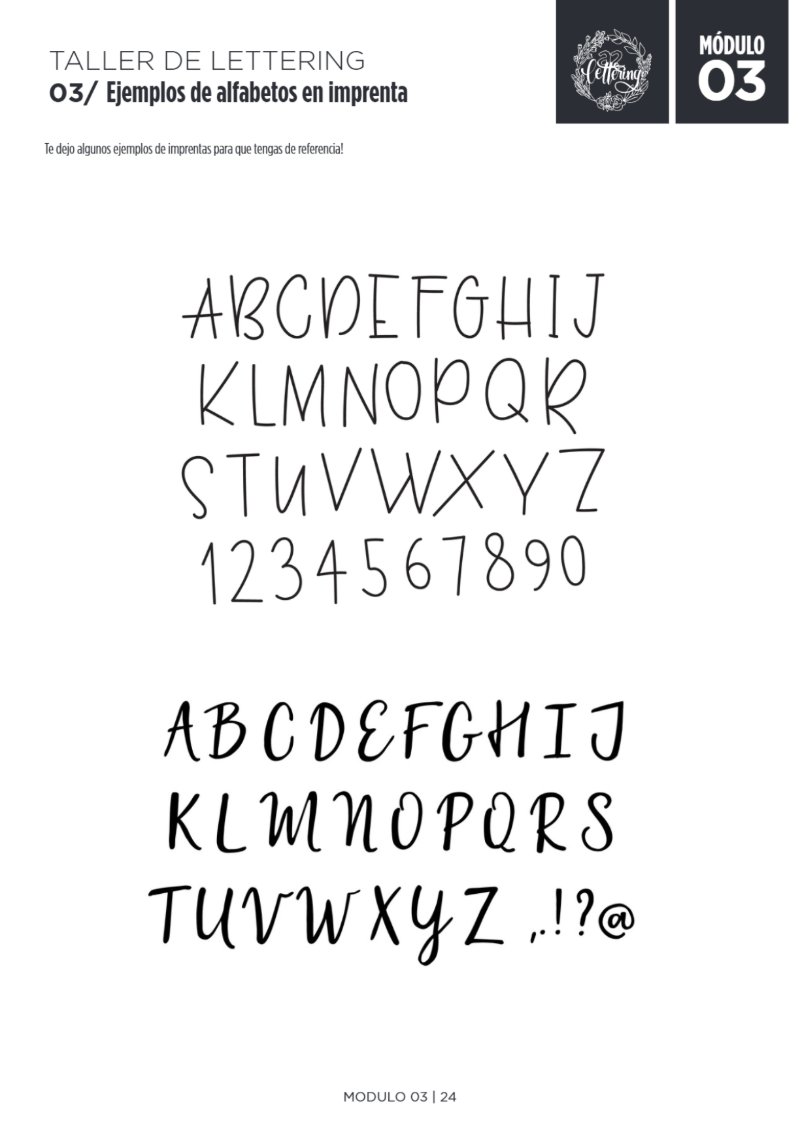 Cuaderno de Lettering — page 54
