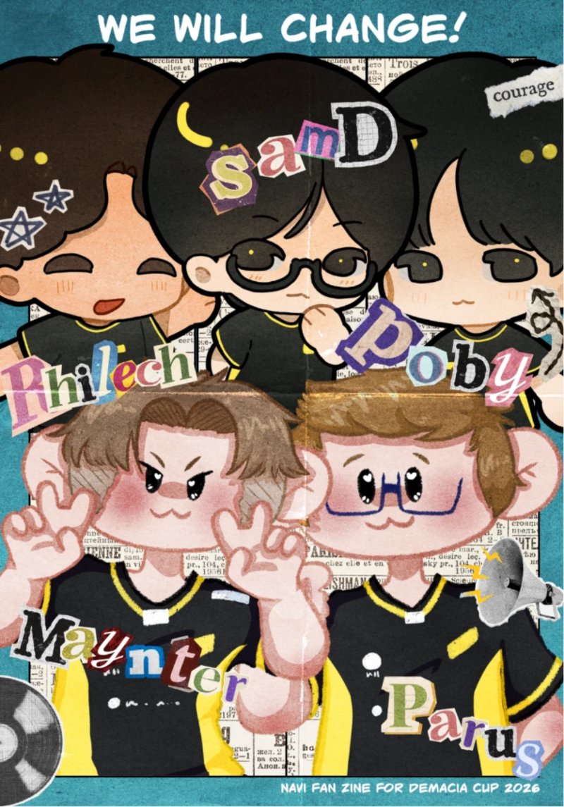 NAVI LoL 2026 Zine ENG — page 1