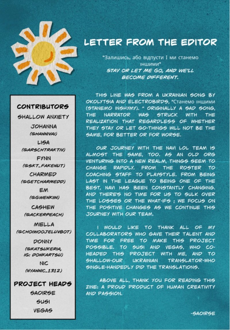 NAVI LoL 2026 Zine ENG — page 12