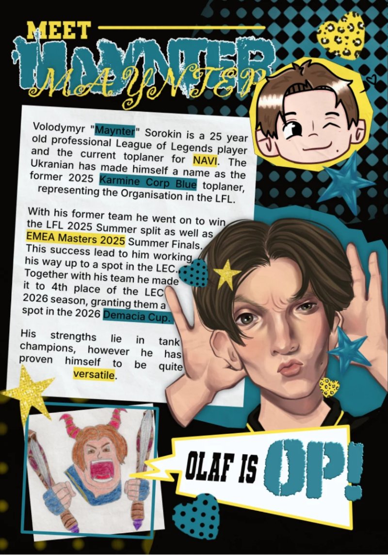 NAVI LoL 2026 Zine ENG — page 4