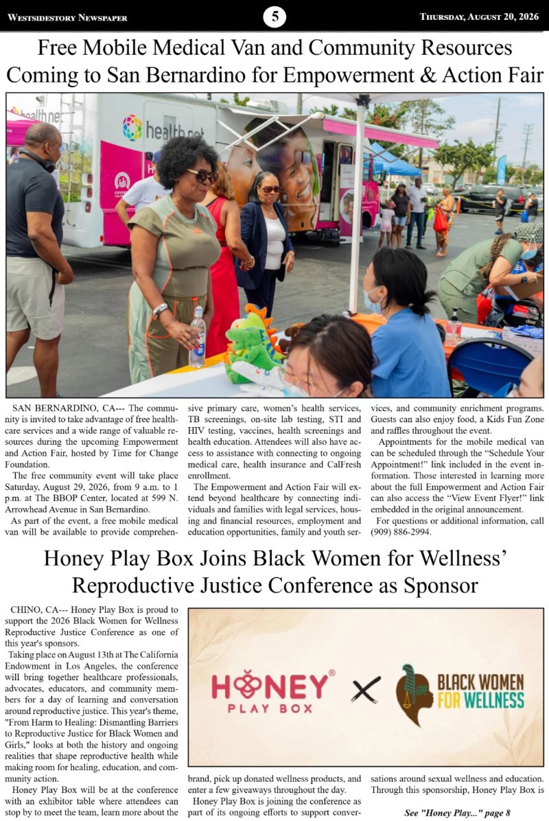 Thursday, August 20 | Volume 40 No. 23 — page 5