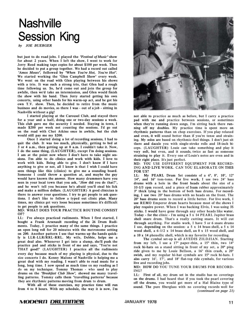 Modern Drummer - Tony Williams — page 7