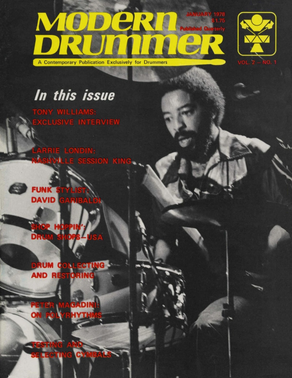 Modern Drummer - Tony Williams
