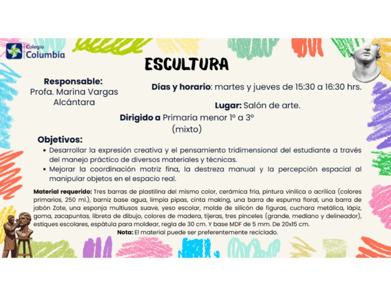 Talleres Vespertinos — page 12