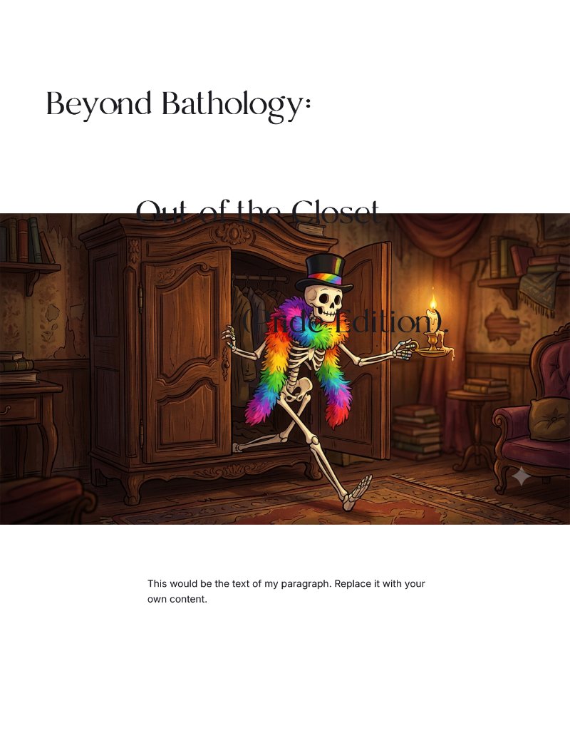 BEYOND BATHOLOGY — page 1
