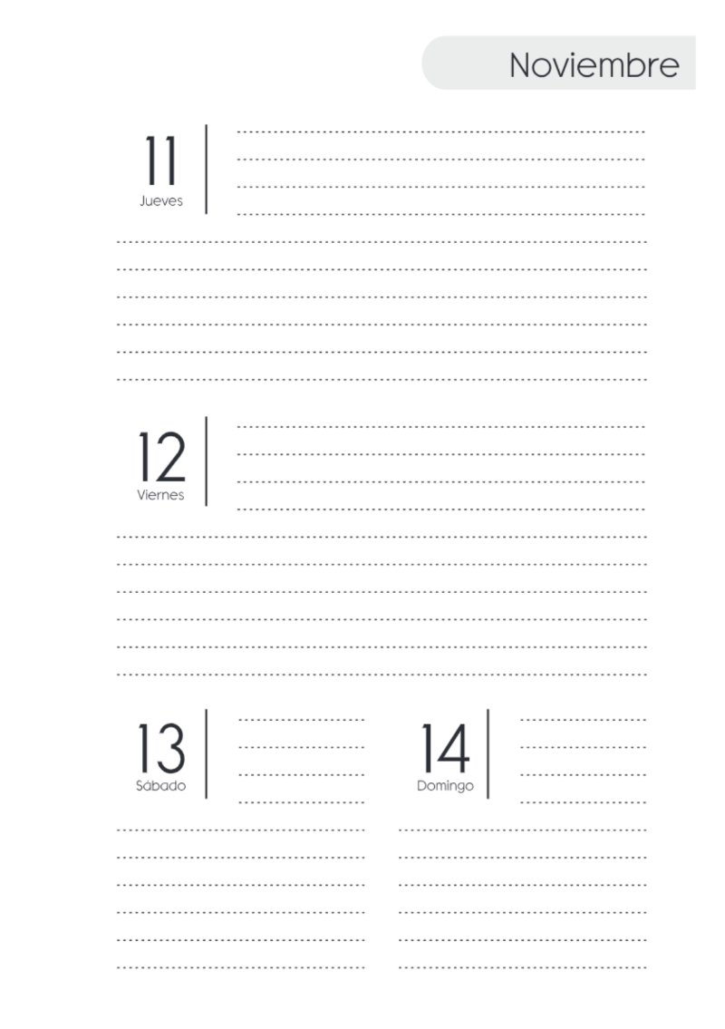 AGENDA SAV HORIZONTAL SIN HORARIOS 2027 — page 139