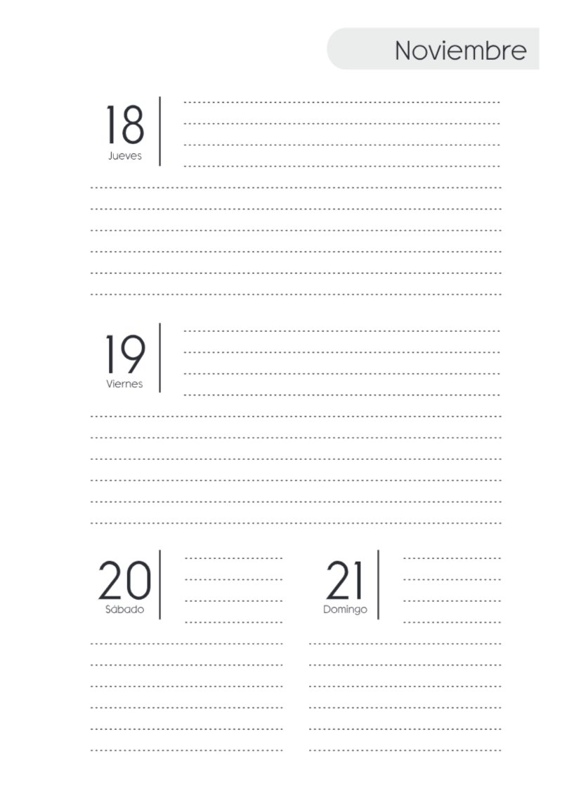 AGENDA SAV HORIZONTAL SIN HORARIOS 2027 — page 141