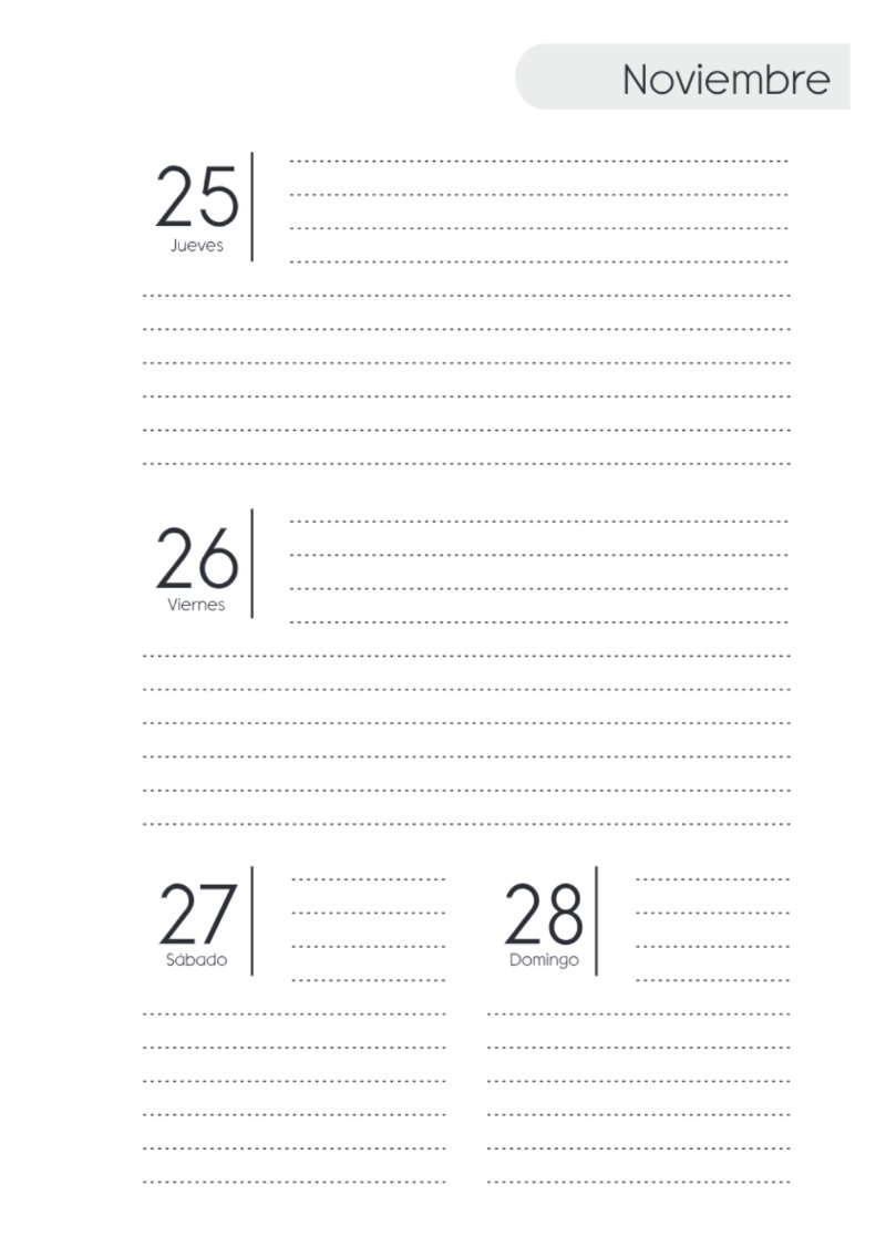 AGENDA SAV HORIZONTAL SIN HORARIOS 2027 — page 143