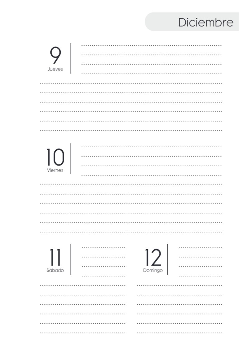 AGENDA SAV HORIZONTAL SIN HORARIOS 2027 — page 151