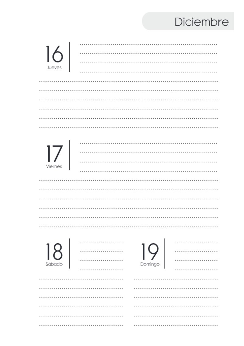 AGENDA SAV HORIZONTAL SIN HORARIOS 2027 — page 153
