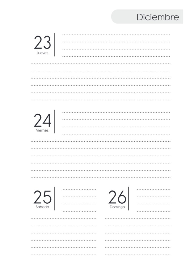 AGENDA SAV HORIZONTAL SIN HORARIOS 2027 — page 155