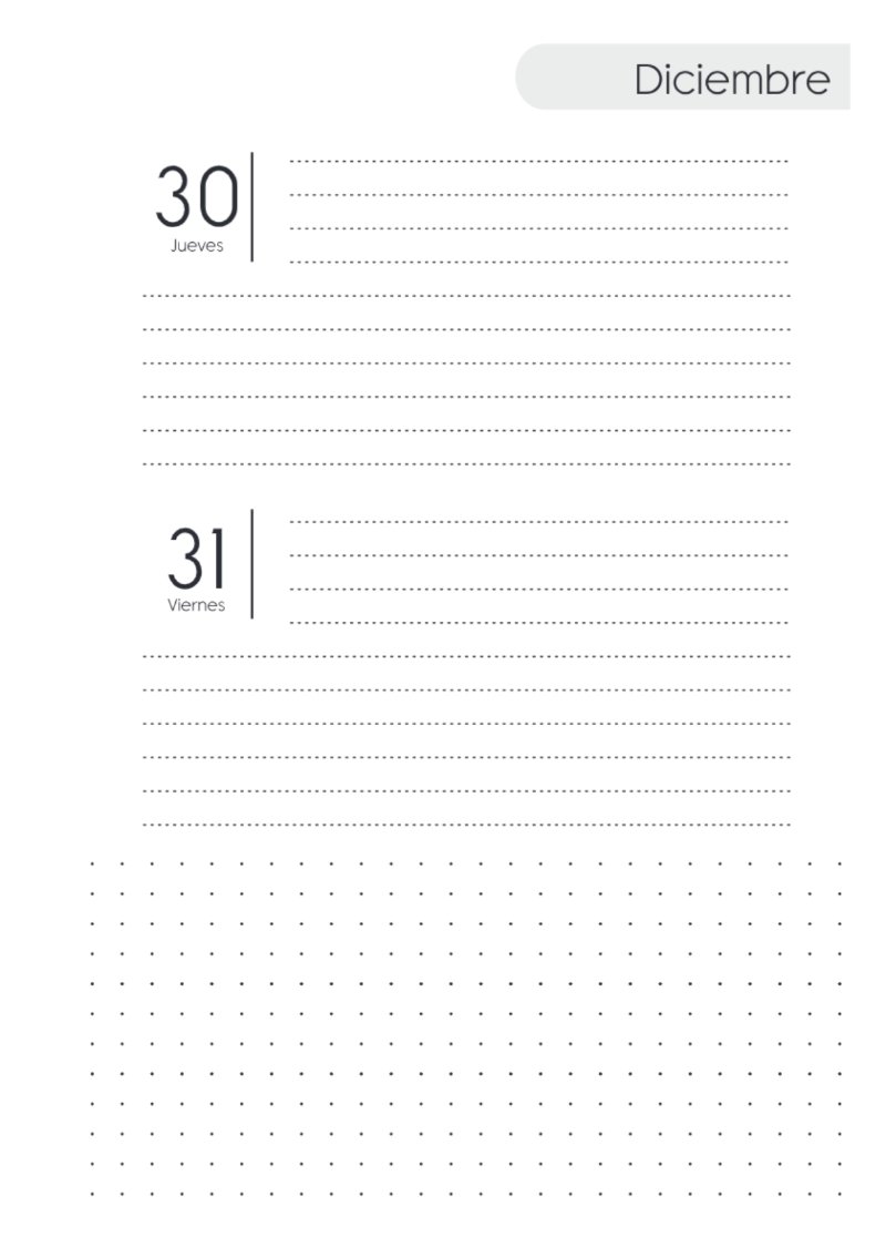 AGENDA SAV HORIZONTAL SIN HORARIOS 2027 — page 157