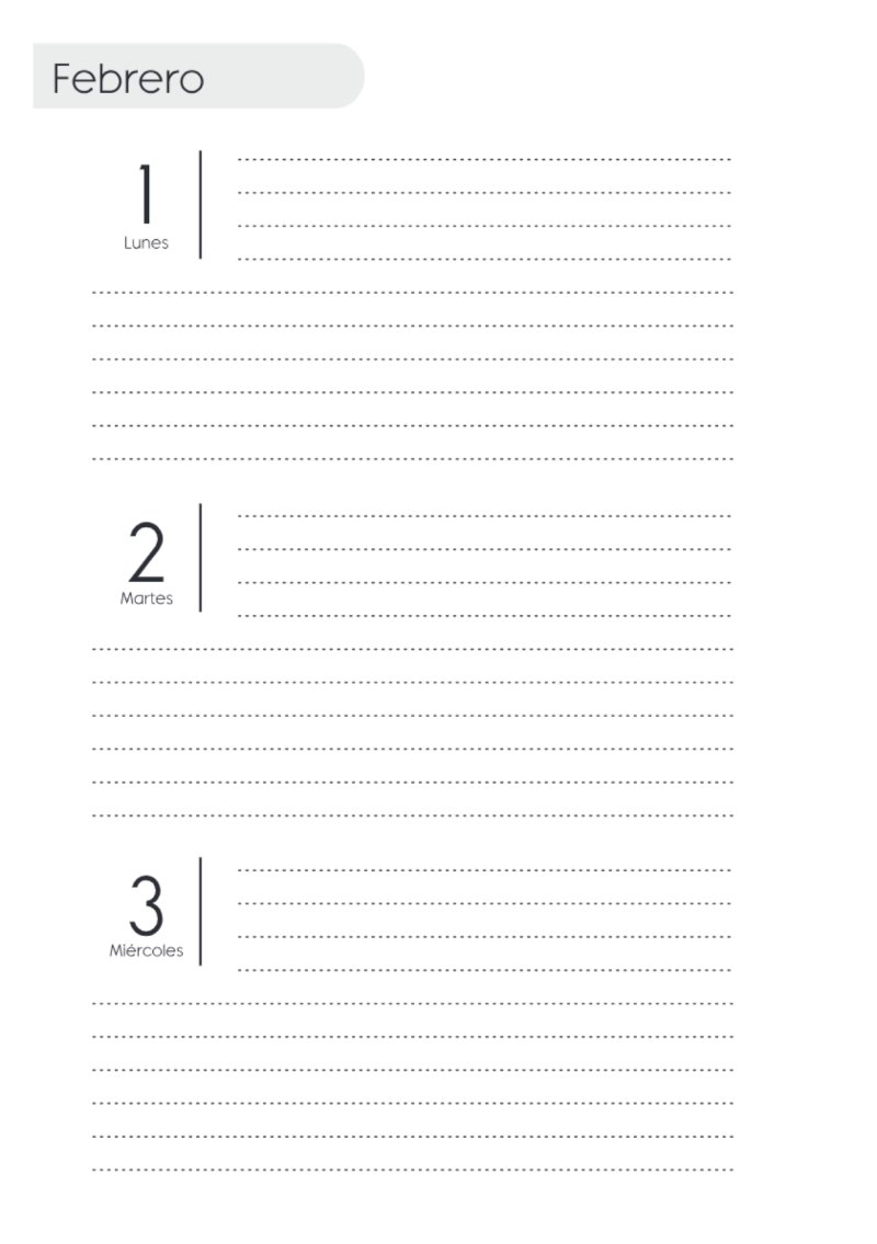 AGENDA SAV HORIZONTAL SIN HORARIOS 2027 — page 26