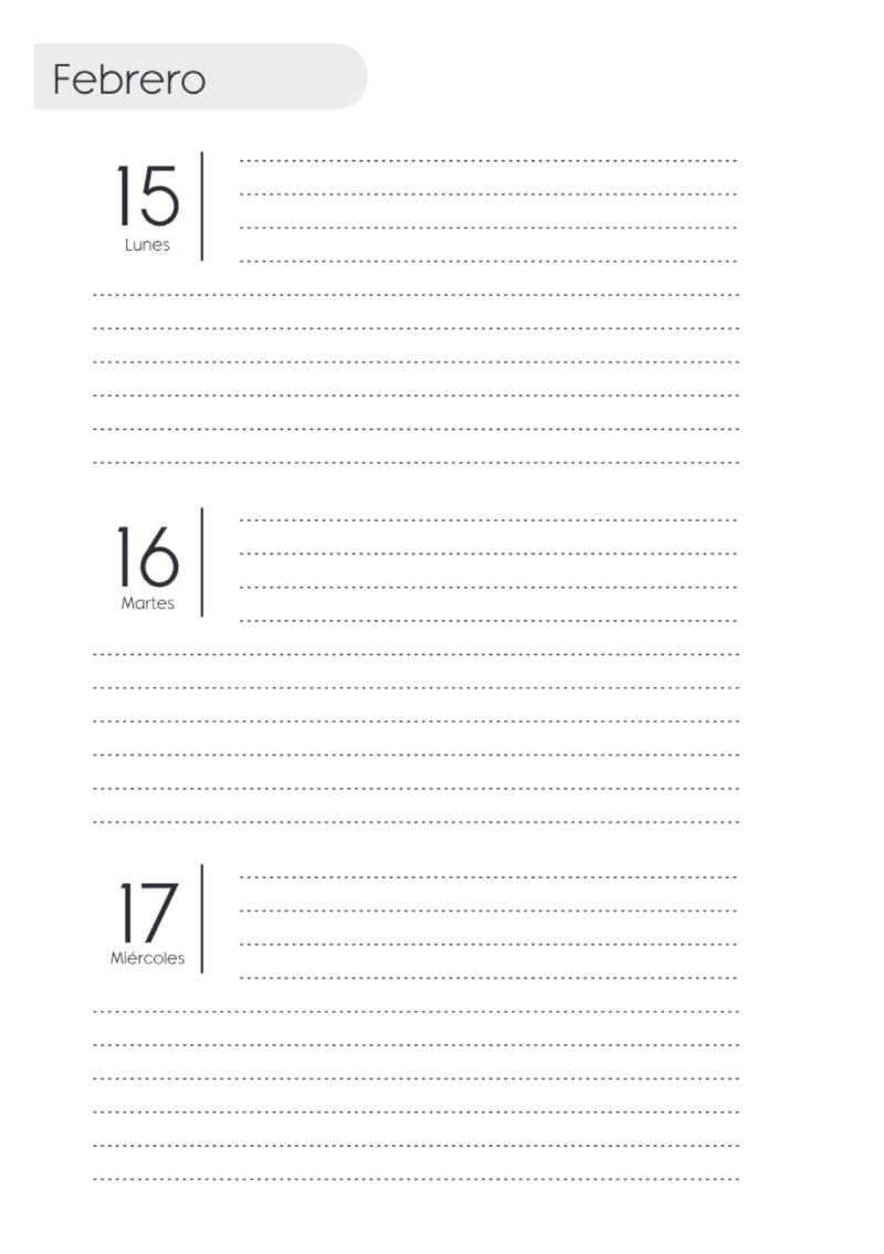 AGENDA SAV HORIZONTAL SIN HORARIOS 2027 — page 30