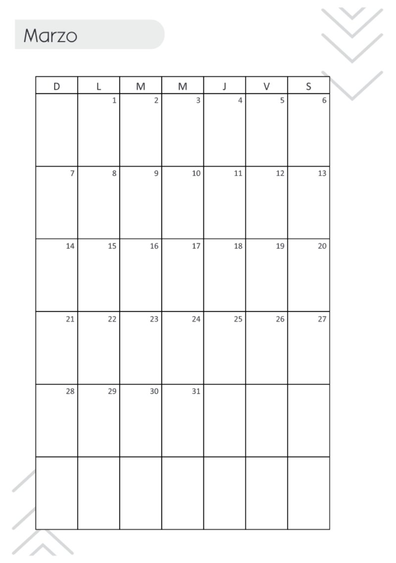 AGENDA SAV HORIZONTAL SIN HORARIOS 2027 — page 36