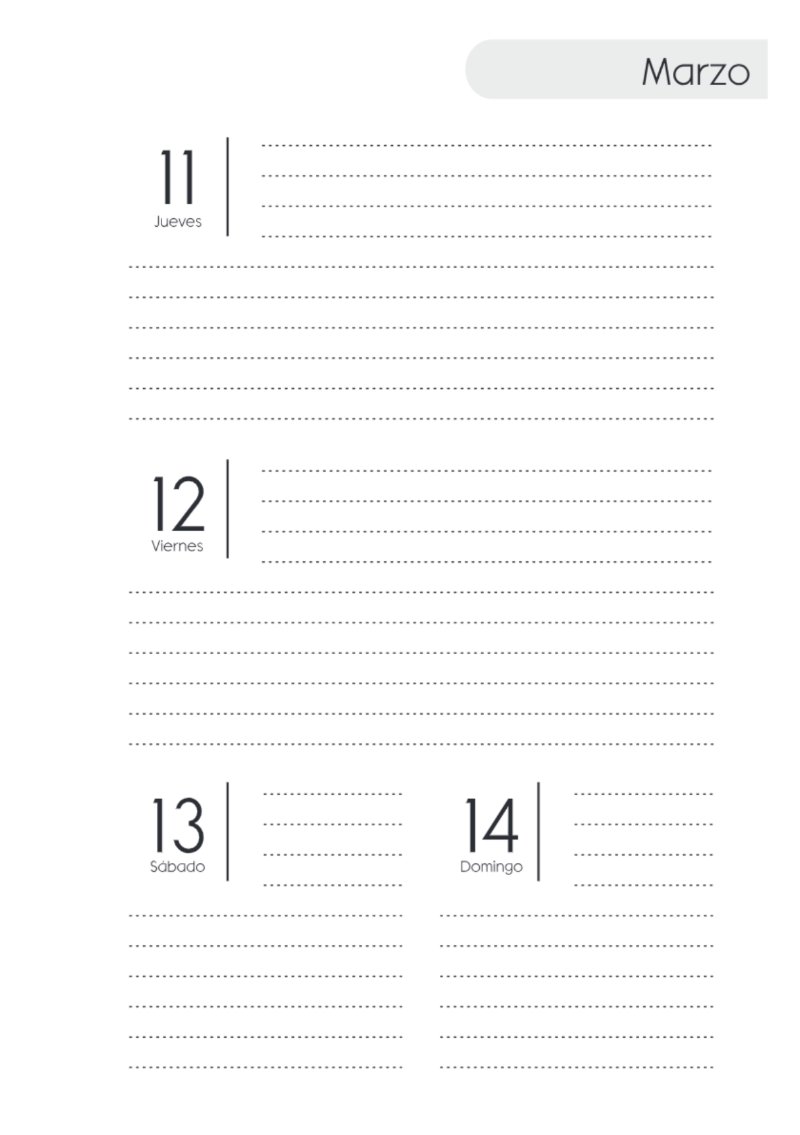 AGENDA SAV HORIZONTAL SIN HORARIOS 2027 — page 41