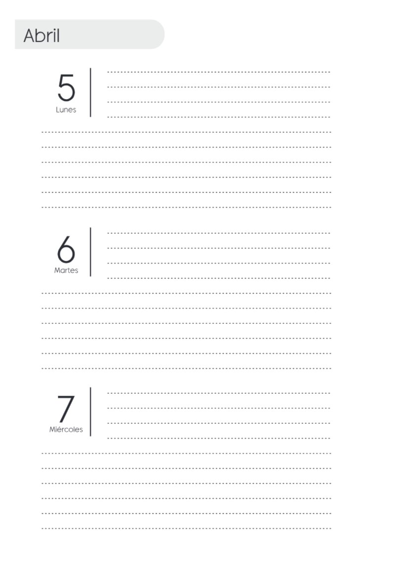 AGENDA SAV HORIZONTAL SIN HORARIOS 2027 — page 50