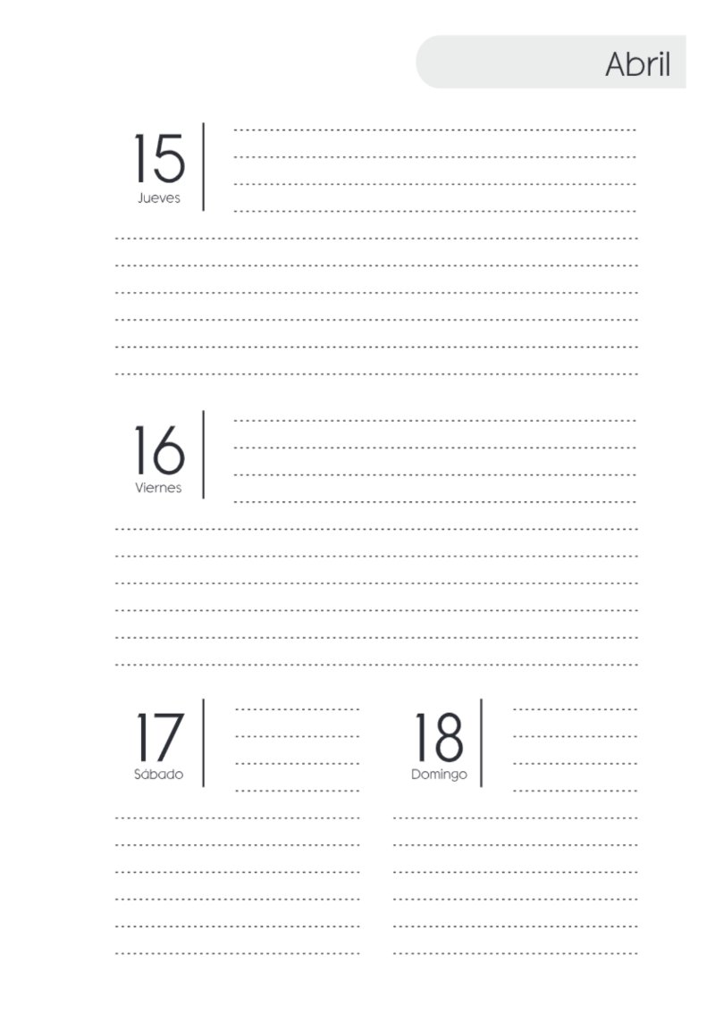 AGENDA SAV HORIZONTAL SIN HORARIOS 2027 — page 53
