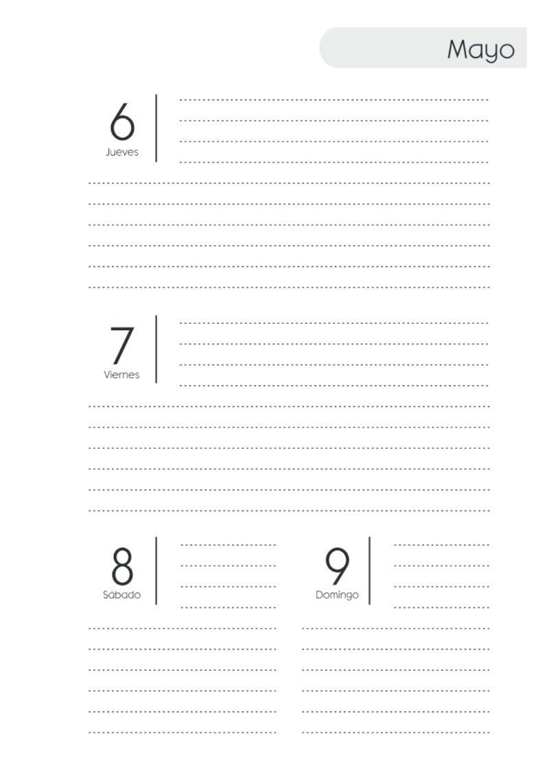 AGENDA SAV HORIZONTAL SIN HORARIOS 2027 — page 63