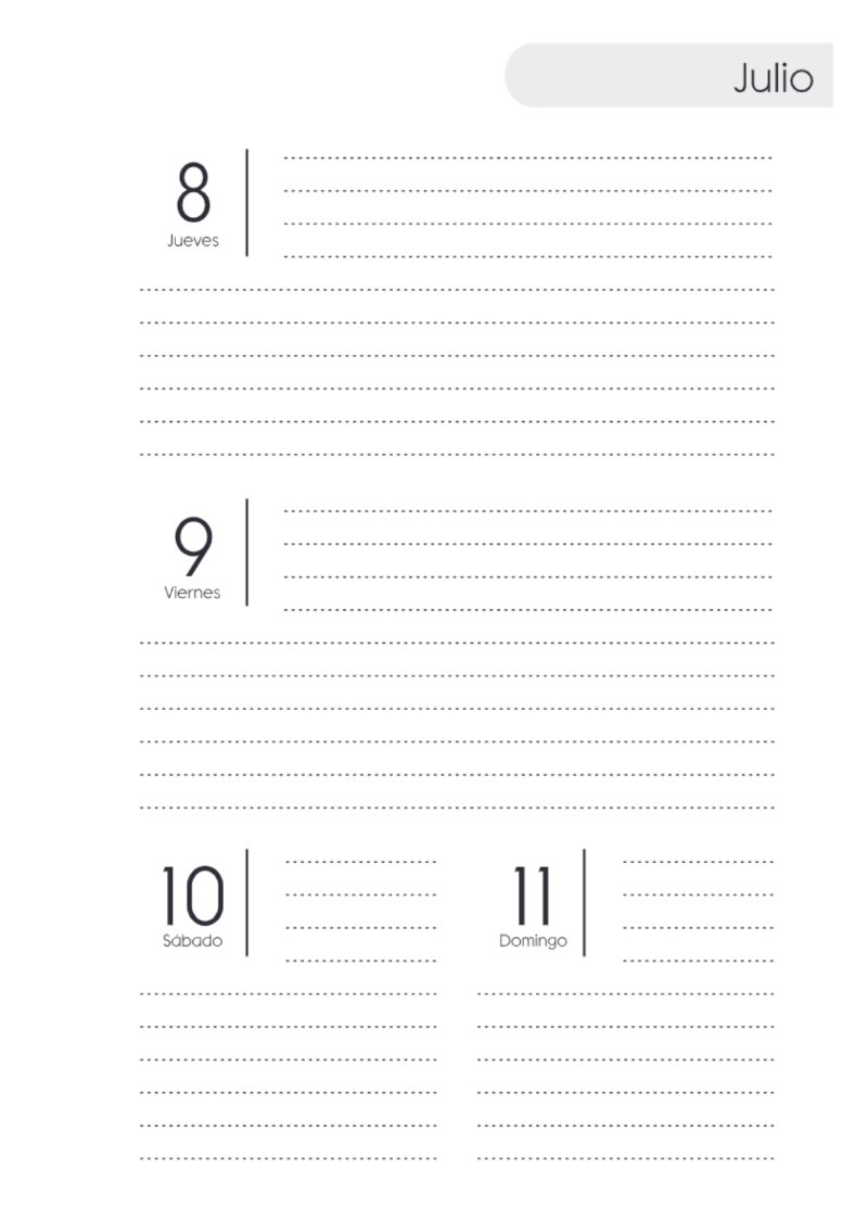AGENDA SAV HORIZONTAL SIN HORARIOS 2027 — page 87
