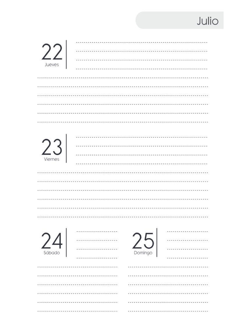 AGENDA SAV HORIZONTAL SIN HORARIOS 2027 — page 91