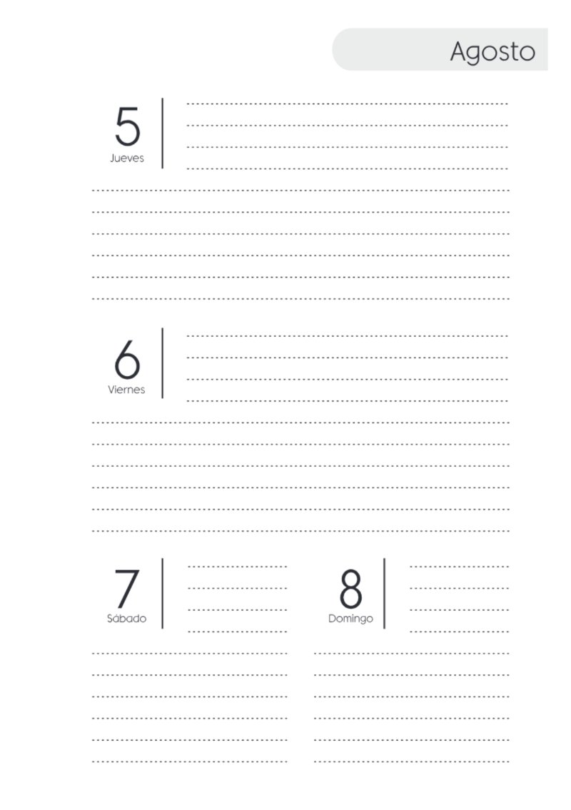 AGENDA SAV HORIZONTAL SIN HORARIOS 2027 — page 99