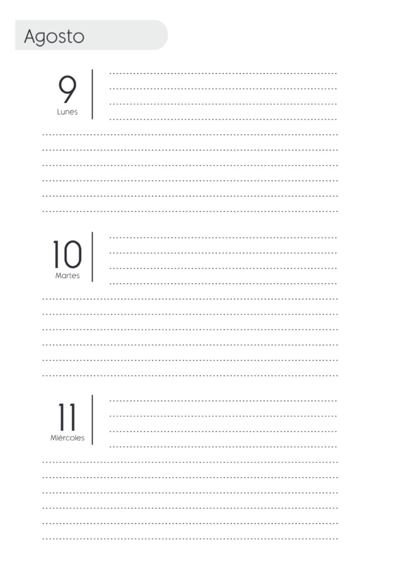 AGENDA SAV HORIZONTAL SIN HORARIOS 2027 — page 100
